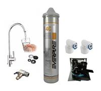 Kit depurazione acqua domestica cartuccia everpure 4c carbone attivo e sedimenti