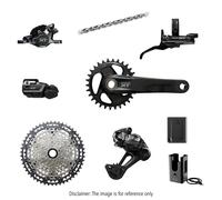 Kit deragliatore 2 pistoni Shimano Groupe XT M8200 Di2 Noir