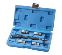 Kit Detergente Per Iniettore, Strumento Di Riparazione Del Detergente Per Iniettore | Set Di Precisione Di 6 Alesati Per Veicoli Automobilistici Da Corsa Per Auto Marine