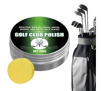 Kit detergente per mazze da golf - Dispositivo di rimozione portatile da 100 g, formula di pasta di lucidante, soluzione per la rimozione di ruggine e appannamento con applicatore in spugna |