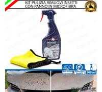 KIT DETERGENTE RIMUOVI INSETTI + PANNO IN MICROFIBRA PER TOYOTA AYGO X MK2