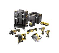 Kit Dewalt DCK685P3T-QW 18V XR 6 Pezzi Brushless - Trapano Avvitatore Multiutens