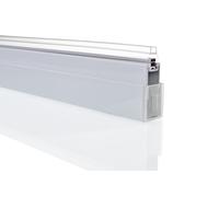 Kit dextension SolvaPro HÜPPE, niche pour porte battante avec cadre partiel, fabrication sur mesure, jusquÃ 220cm de hauteur, S29080182, S29080182, Colorazione: Edizione bianca