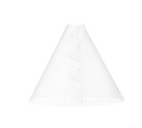 Kit di 10 20 30 campane da giardino riutilizzabili in plastica trasparente per cupole per piante per protezione da gelo, vento e grandine in aiuole e ortaggi (A)