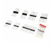 Kit di 100 sacchetti per diodi con 8 valori comuni, per riparazioni elettroniche e fai da te, adatto per uso domestico e industriale