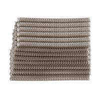 Kit di 100 spirali metalliche a doppio anello per rilegatura, capacità 100 fogli, passo 3:1, 34 anelli, diametro 12,7 mm, per carta A4. (Bronzo)