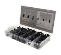 Kit di 105 tappi sottovuoto in gomma con dimensioni assortite 3/8 5/16 7/32 5/32 3/16, estremità flessibile resistente alle alte temperature per collettore carburatore Automo