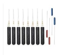 Kit di 12 estrattori per chiavi rotte per rimuovere serrature rotte, attrezzi da fabbro