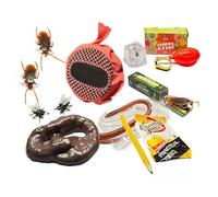 Kit di 14 scherzi, pratici giochi di scherzi per adulti, uomini, amici, trucchi per pesce d'aprile, set regalo per scherzi, incluso cuscino Whoopee, cacca finta, scarafaggi finti