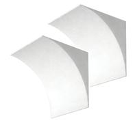 Kit di 2 Archi per Porte in Schiuma, Kit di Finiture per Porte Leggere, modanature Decorative Preformate per Archi, modanature circolari per Aperture di Porte Interne/corridoi/caff