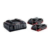 KIT DI 2 BATTERIE METABO 4,0Ah LiHDX + CARICABATTERIE- OFFERTA -