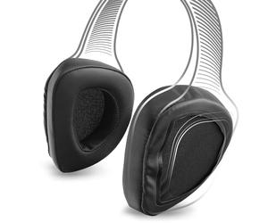 Kit di 2 cuscinetti di ricambio per apparecchi auricolari, cuffie headset compatibili con ASUS ROG Delta earpads, sostituzione spugnette con imbottitura materiale piacevole