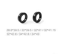 Kit di 2 guarnizioni antipolvere per forcella della bicicletta, 28, 6, 43 mm, in resina e plastica, progettati per protezione da polvere e olio sulle forcelle della bicicletta (32 x 41,15 mm)