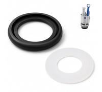 Kit di 2 guarnizioni per serbatoio WC compatibili con Geberit, guarnizione a campana di sifone Ø63 x 32 mm e guarnizione per bacino Ø68 x 46 mm, parti di ricambio per serbatoio incassato Riferimenti
