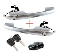 Kit Di 2 Maniglie Porta Alfa Romeo 147/156 Sinistra Destra Con Cilindro
