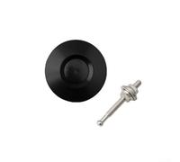 Kit di 2 perni di bloccaggio per cofano auto, clip per cofano per serratura sicura del vano motore, con set completo di hardware (nero)