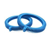 Kit di 2 pneumatici anteriori blu con super gobba di ricambio per Hayward Poolvergnuegen & Phoenix Pool Cleaners | Pneumatici in gomma resistente per idropulitrici 2X, 4X e idropulitrici
