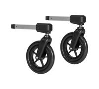 Kit di 2 ruote per passeggino per rimorchio per bambini Burley Noir