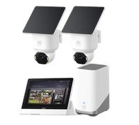 Kit di 2 telecamere eufy Security SoloCam E42 (HomeBase S380)+eufy Smart Display
