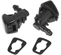 Kit di 2 ugelli lavavetri per Parabrezza Anteriore e tergicristallo per per Dodge Nitro 3.7l 4.0l V6 2007-2011 per per Jeep Liberty 3.7l V6 2008-201255157319aa, 4806312aa