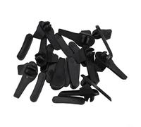Kit di 20 inserti di smontaggio per testa d'anatra, componenti in plastica per la protezione del cerchione nei flussi di lavoro professionali per cambio pneumatici