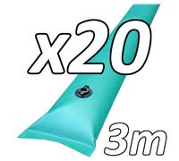 Kit di 20 salsicciotti da 3m per telo invernale piscina