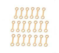 Kit di 20 spessori in rame per iniettori per sistemi comuni a rotaia, distanziali non filettati da 6 mm, 8 mm, 10 mm, 12 mm (color ottone, elevata purezza (8 mm)