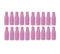 Kit di 20 ugelli per torcia di saldatura MIG compatibili con LUX Merkle GYS Telwin EWM per modelli MB14 MB15 AK14 AK15 rosa dimensioni standard