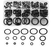 Kit di 200 guarnizioni O-ring, 15 misure assortite, rondelle in gomma nitrilica per rubinetto da cucina, distanziatori per miscelatori, idraulici, distanziatori in gomma per riparazione rapida