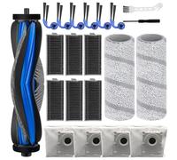 Kit di 21 accessori per aspirapolvere Ecovacs Deebot X11 Pro, X11 Pro Omni e X11, 1 spazzola principale, 2 rulli per mocio, 4 sacchetti per la polvere, 6 filtri HEPA, 6 spazzole laterali, 2 strumenti