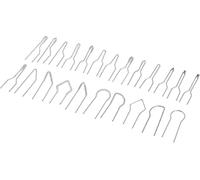 Kit di 23 punte per pirografia, durevoli, di grado professionale, multifunzionali, affidabili, prestazioni per il miglioramento della casa, attività professionali, uso quotidiano industriale