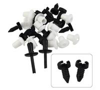 Kit di 26 clip di fissaggio per porta e tessere, per Defender, include dadi di bloccaggio e inserti a scatto per un fissaggio e una sostituzione affidabile del pannello della porta