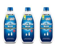 Kit di 3 additivi AQUA KEM Blue concentrato 0,78 l Thetford