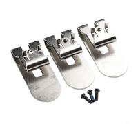 Kit di 3 clip da cintura N435687 per avvitatore DCF620 DCF620B DCF622, materiale in acciaio per una soluzione di archiviazione affidabile