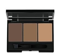 Kit di 3 colori per sopracciglia in polvere, palette di polvere per sopracciglia, palette 3 in 1, impermeabile, per occhi professionali/Pow/der K/it, look br/ows K/it, waterproof Eyeb/row Po/wder Pa