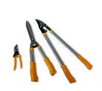 Kit di 3 forbici cesoie per giardinaggio da potatura tagliasiepi troncarami pota