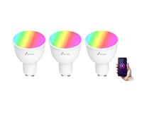 Kit di 3 Lampadine Intelligenti GU10 RGB Nivian