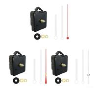 Kit di 3 lancette per orologio al quarzo, per progetti fai da te e decorazione della casa, facile installazione (A)