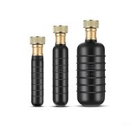 Kit di 3 tubi di scarico a pressione dell'acqua per la pulizia dei tubi, adatto per aperture di scarico da 1 a 15,2 cm, rimuove gli intasamenti comuni tra cui grasso e capelli