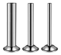 Kit di 3 tubi per salsicce - Tubi di riempimento in acciaio inox per salsiccia - per pressa tritacarne n. 5 - 3 misure