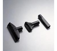 Kit di 3 ugelli per aspirapolvere, progettato per diametro di 3,8 cm, per tubi flessibili, include bocchetta a lancia e due ugelli per mobili da pavimento e auto