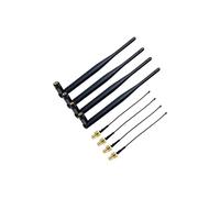 Kit di 4 Antenne LoRa da 868 MHz 5 DBi con Connettore SMA Maschio per IPX, Compatibile con per Meshtastic, per Stazioni Base LoRaWAN Esterne.