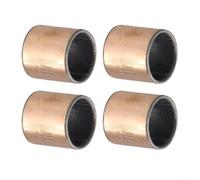 Kit di 4 boccole ammortizzatori posteriori per bicicletta, resistenti, 14 x 12 x 14 mm, in rame e metallo composito DU, per ammortizzatori MTB