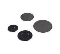Kit di 4 bruciatori a gas con diametro di 55 mm, 75 mm e 100 mm, compatibile con piani cottura di tipo Sabaf (concavo)