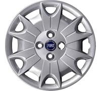Kit di 4 copricerchi adattabili - per FIAT PANDA 4X4 2004 (LOGO BLU) - diametro 14" - non originali