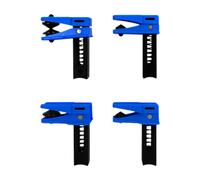 Kit di 4 fermacavi in acciaio per auto per la maggior parte delle auto