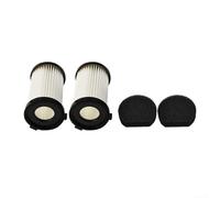 Kit di 4 filtri lavabili e 4 spugne per Cecotec per scopa elettrica Conga Thunderbrush 520 550 560 E e per Handyforce 2761 2759 Vacuum RBT