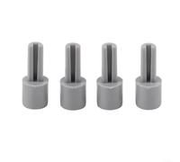 Kit di 4 manopole di estensione per potenziometro per comandi mixer da studio con design a mezzo foro da 6 mm