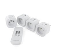 Kit di 4 mini prese On/Off e telecomando