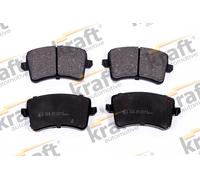 Kit di 4 pastiglie freno posteriori per AUDI Q5 2.0 TDI quattro